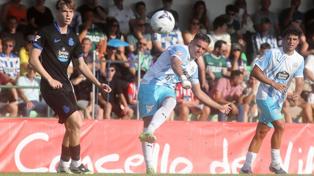 Vilalba: Aubameyang marca su primer gol y el Deportivo gana al Lugo