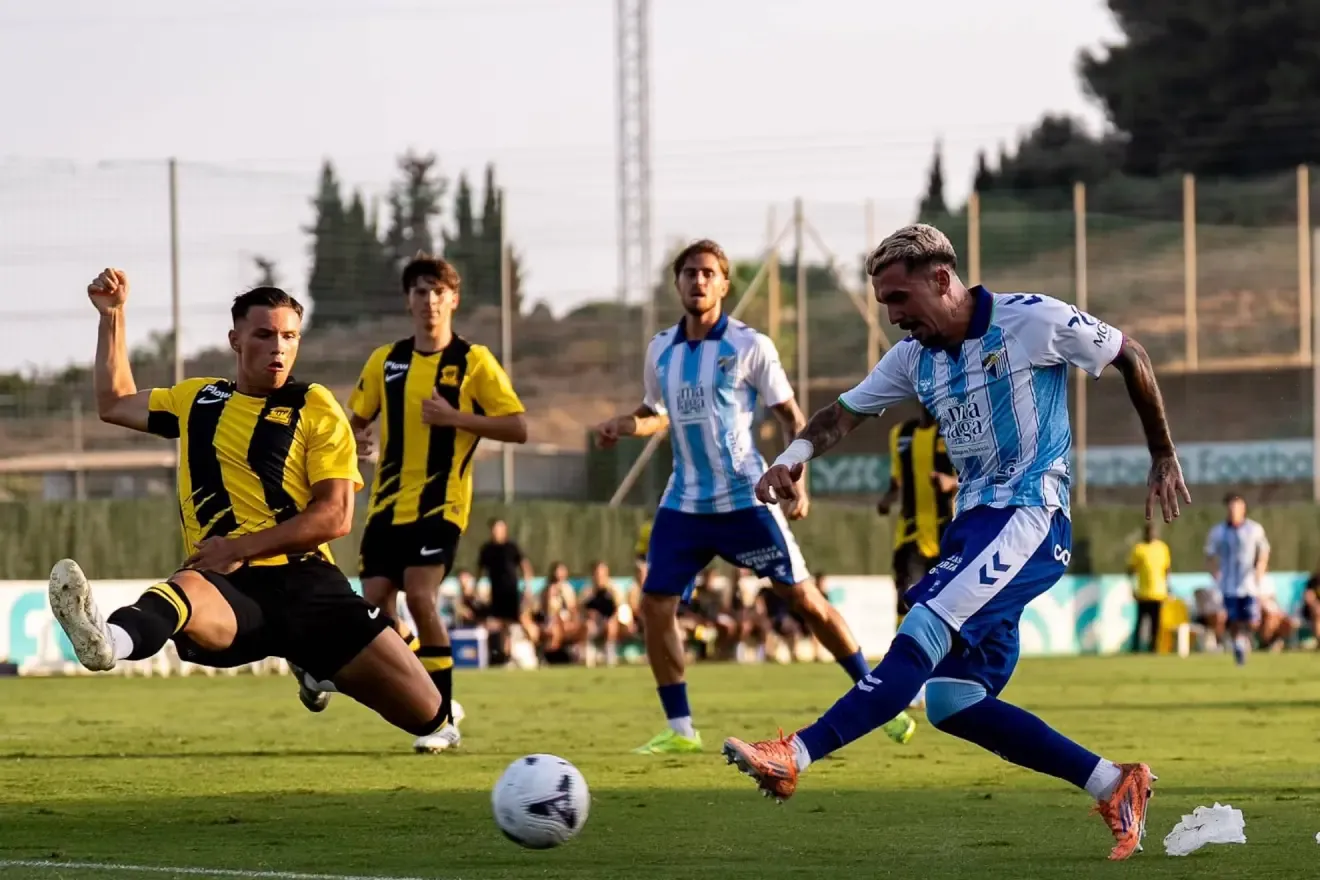 La acción del gol de Joaquín Muñoz