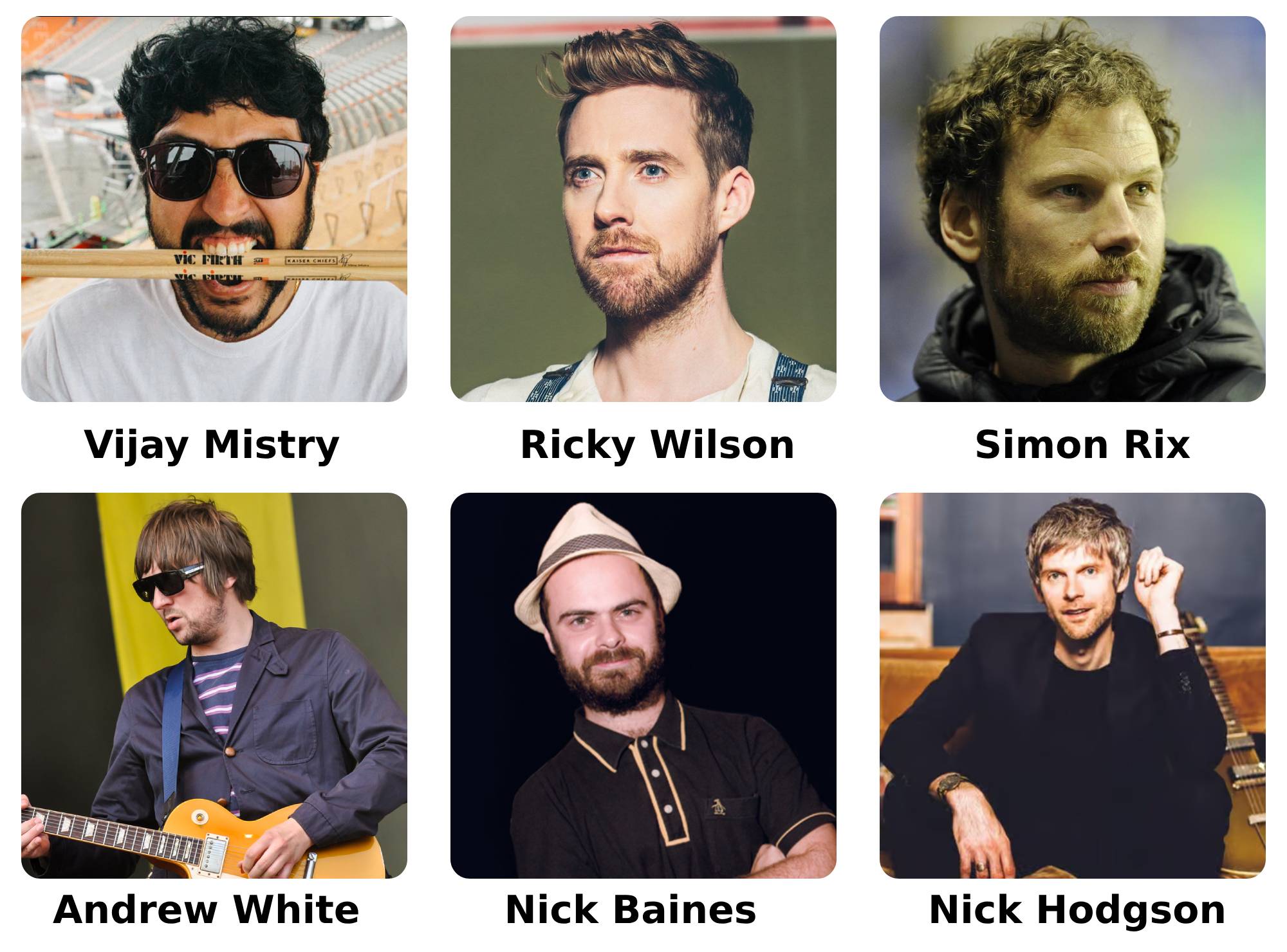 members of kaiser chiefs