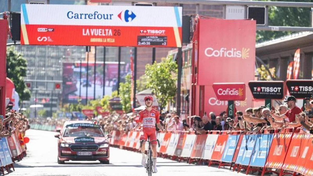 Andorra: Pogacar domina la etapa de montaña y consolida su liderazgo en La Vuelta