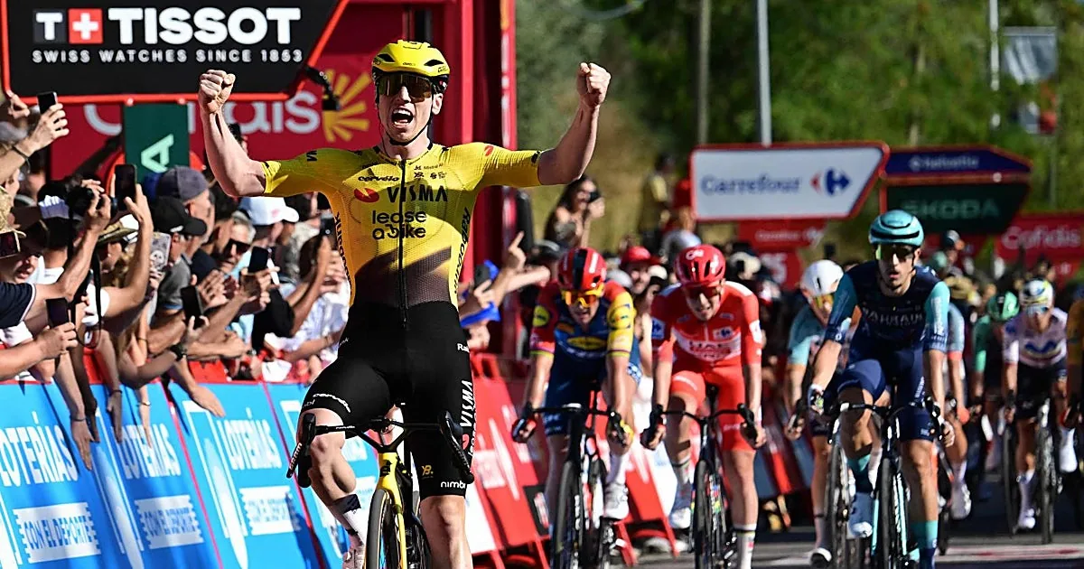 Matthew Brennan se impone en la segunda etapa de la Vuelta a España en Manosque