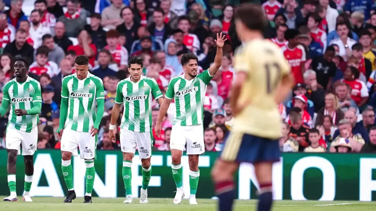 Dublín: El Betis se impone al Arsenal en un amistoso de pretemporada