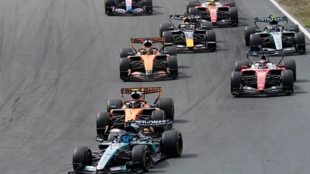 Zandvoort: George Russell logra la victoria en la esprint de Países Bajos