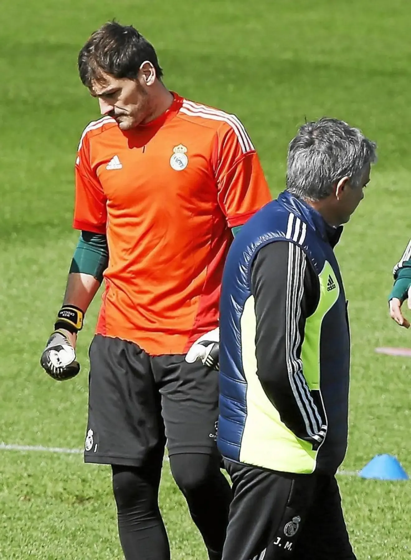 ENTRENAMIENTO DEL REAL MADRID EN VALDEBEBAS.