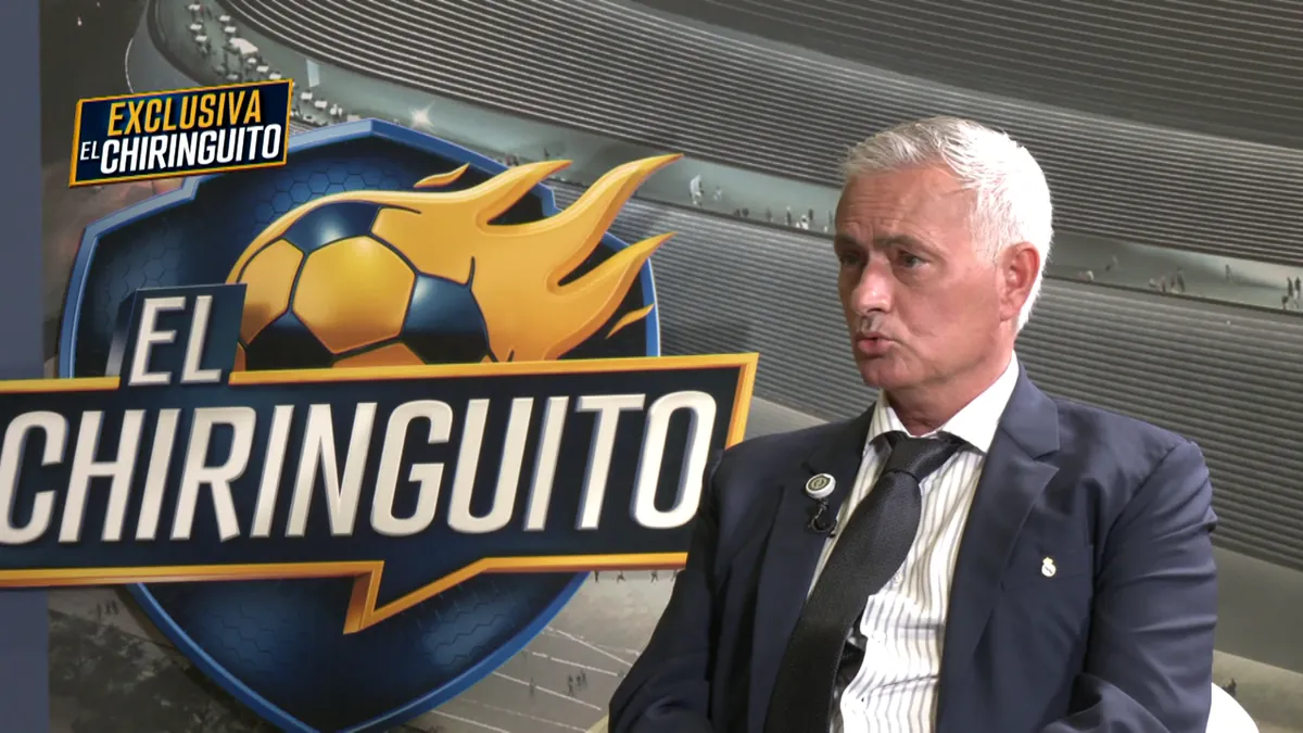 José Mourinho, en El Chiringuito de Josep Pedrerol en Mediaset: âNo me falta Rodri, las dudas que ha tenido me han creado dudas a mÃâ
